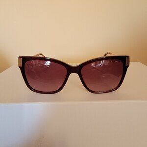 Ted Baker London 57mm Cat Eye Sunglasses, BURGUNDY